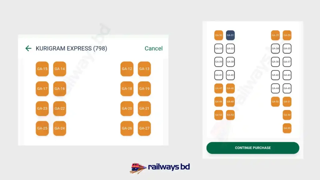 Bangladesh Railway Ticket Booking