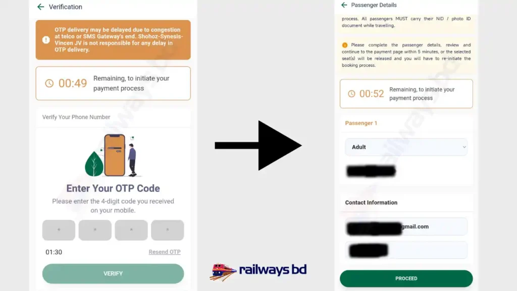 Railway Bangladesh Ticket Booking
